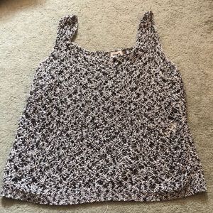 Sweater tank top